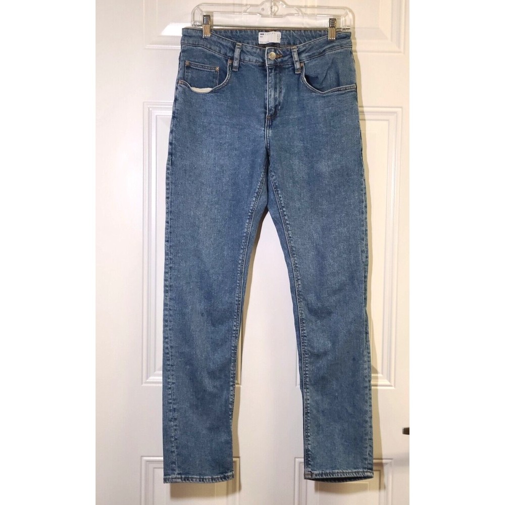 ASOS Design Slim Jeans Womens Waist 30" Inseam 30" Medium Wash Stretch